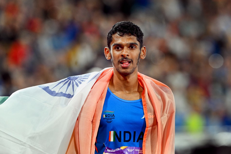 Aldrin beats Sreeshankar for long jump gold; Amlan and Jyothi emerge fastest man and woman of