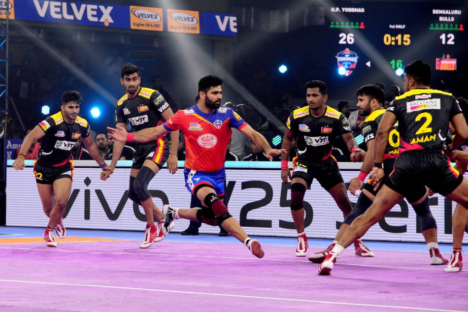 Pkl 9 Pardeep Narwal Finding His Form Is Big Boost For Us Up Yoddhas Surender Gill