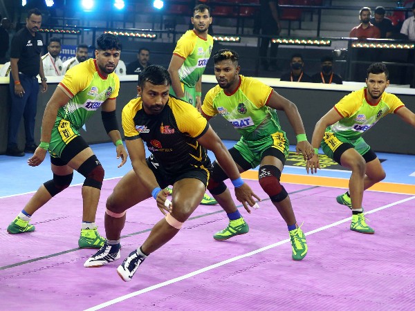 Pkl Telugu Titans Vs Patna Pirates Highlights Titans Pick Up First Win Of The Season