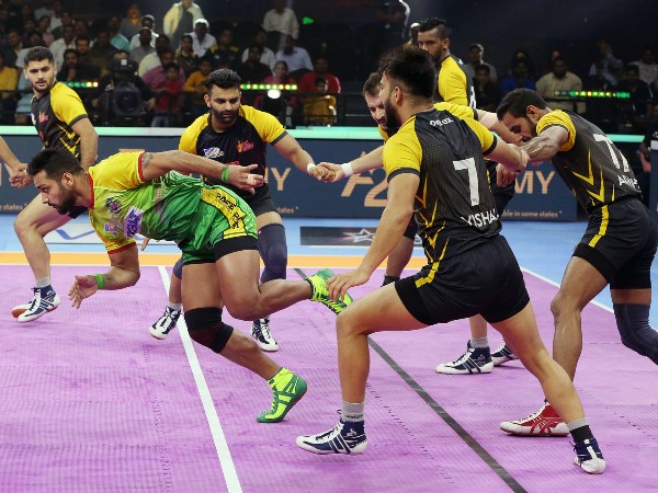 Pkl Telugu Titans Vs Patna Pirates Highlights Sachin Leads Pirates To Narrow Victory Over Titans