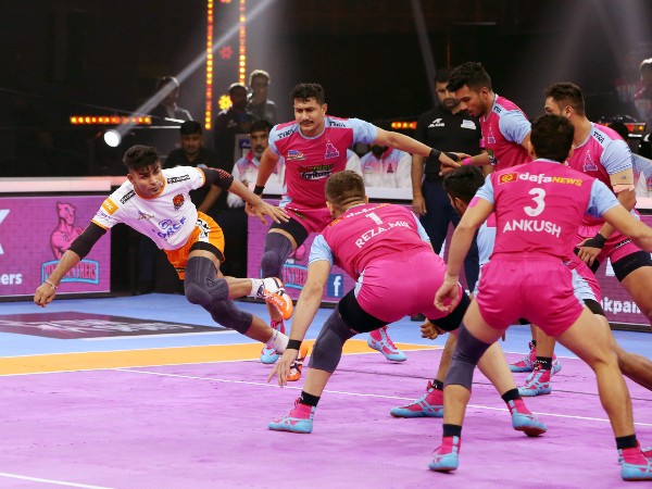 Pkl Jaipur Pink Panthers Vs Puneri Paltan Highlights Score Aslam Inamdar Stars Paltan S Big Win