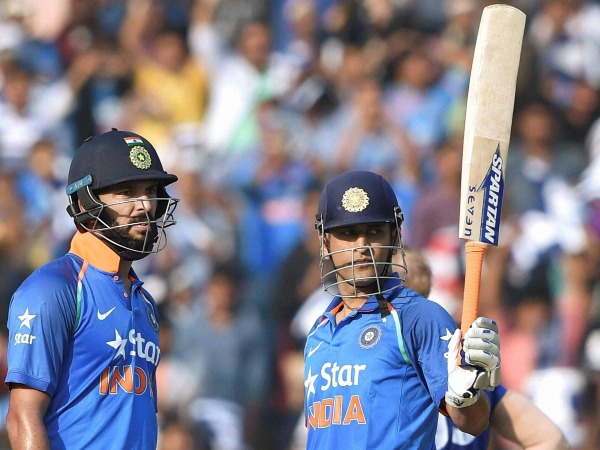 Dhoni and Yuvraj slay the English