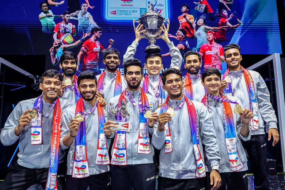 Historic Thomas Cup Glory Topped Up By Cwg Medals Make 2022 Year To Remember For Indian Badminton