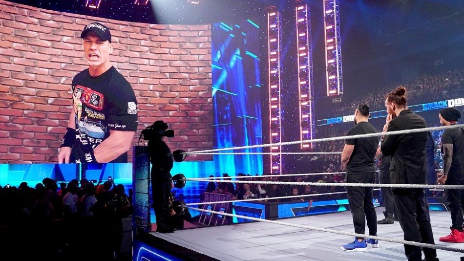 Wwe Smackdown Huge Match Announced Featuring John Cena Roman Reigns