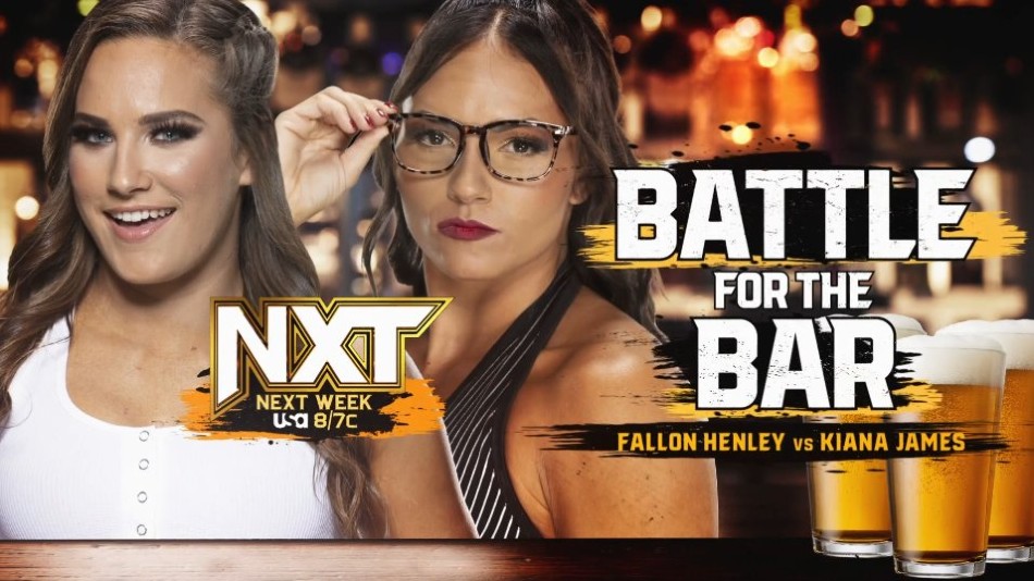 Wwe Nxt Title Match Battle For The Bar And More Set For Next Week