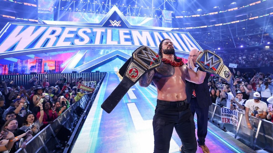 Wrestlemania 39 Roman Reigns To Drop Both Wwe And Universal Title At Ple