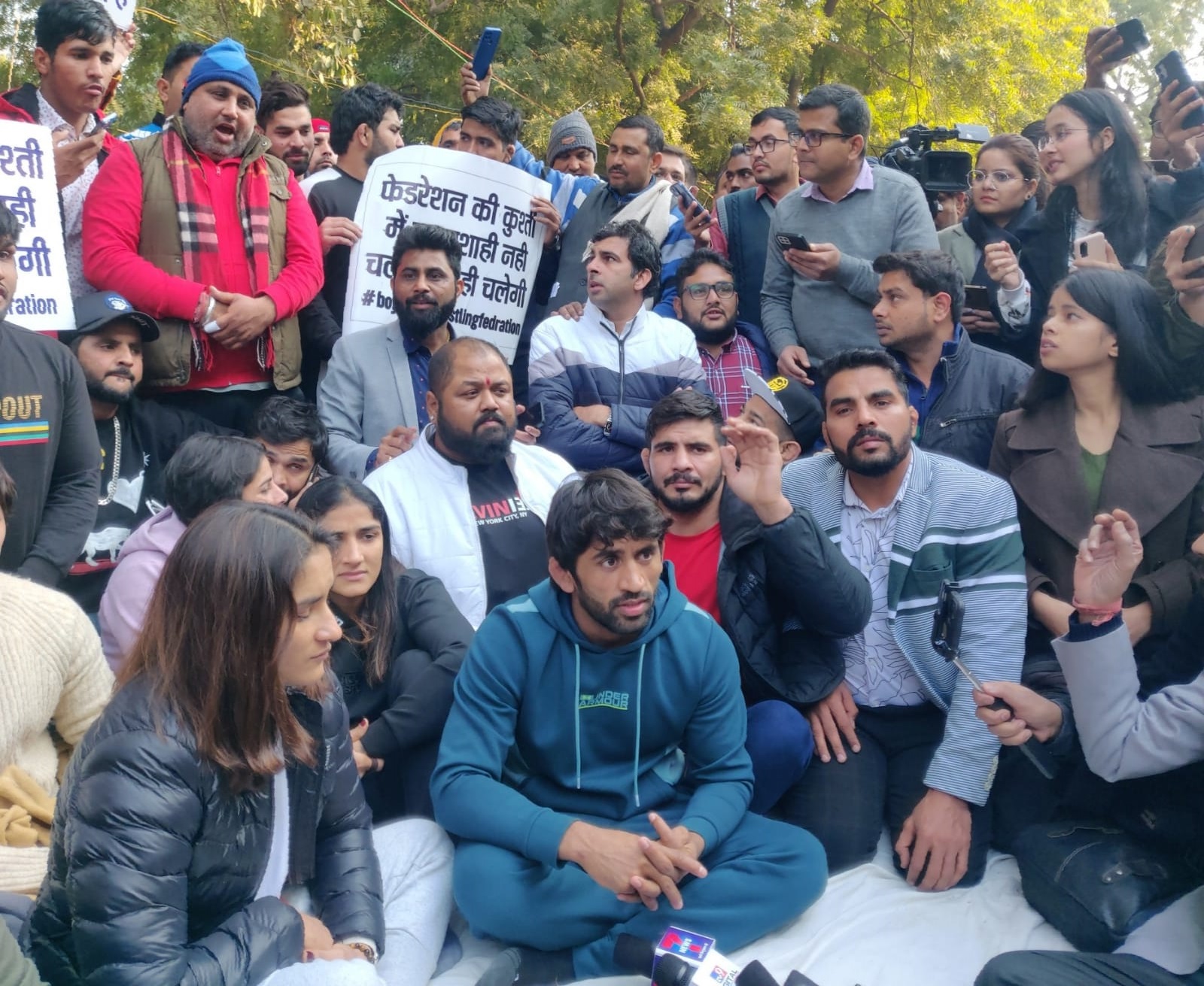 Vinesh Phogat Accuses Wfi President Brij Bhushan Sharan Singh Of Sexual Harrasment