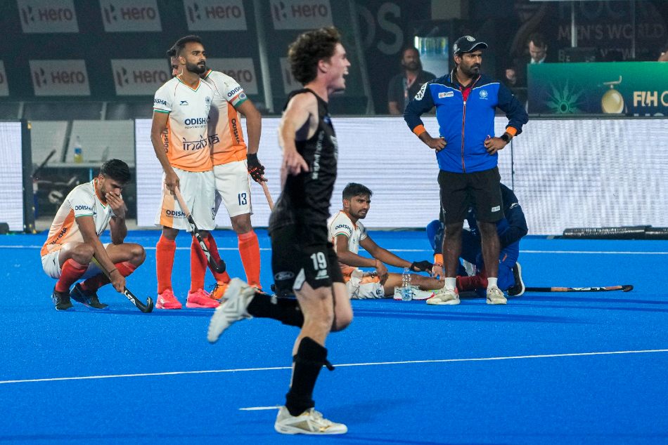 India out of FIH Men's Hockey World Cup after losing to New