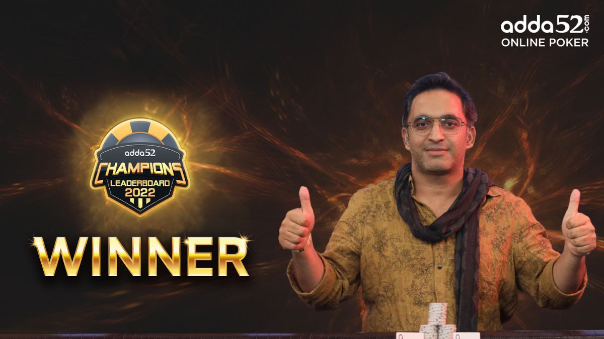 Adda52 concludes its Biggest Poker Championship ACL 2.0; Ram Kakkar ...