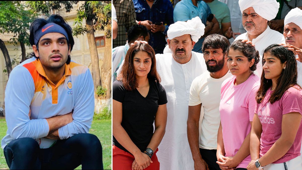 Wrestlers Protest Neeraj Chopra Extends Support To Grapplers