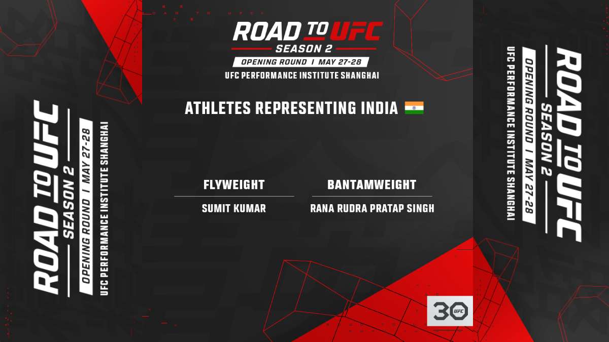 Road To UFC Season 2 Participants List Sumit Kumar and Rana Rudra