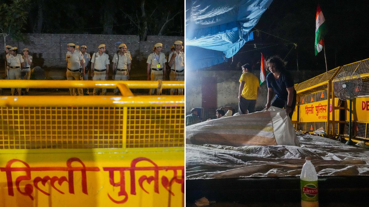Wrestlers Protest Delhi Police Pressurising Us To Vacate Jantar Mantar Says Bajrang Punia