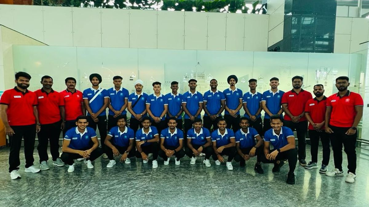 Upbeat India Junior Men S Hockey Team Leaves For Men S Junior Asia Cup 2023
