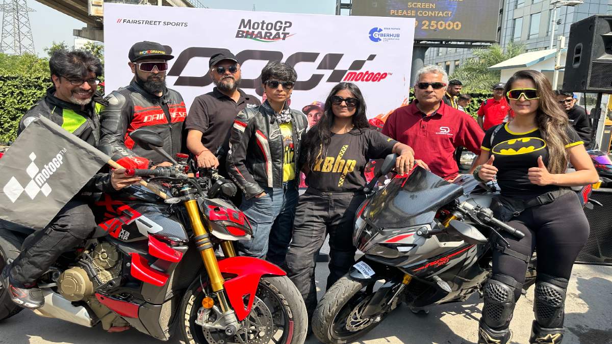 India Joins Celebrations Of Historic 1000th Motogp Race With Exciting Bike Rally New Delhi Gurgaon