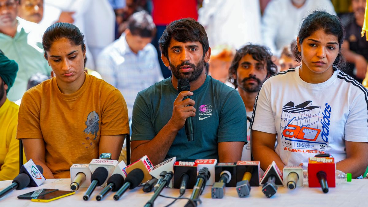 Wrestlers Protest No More Women National Camps In Lucknow