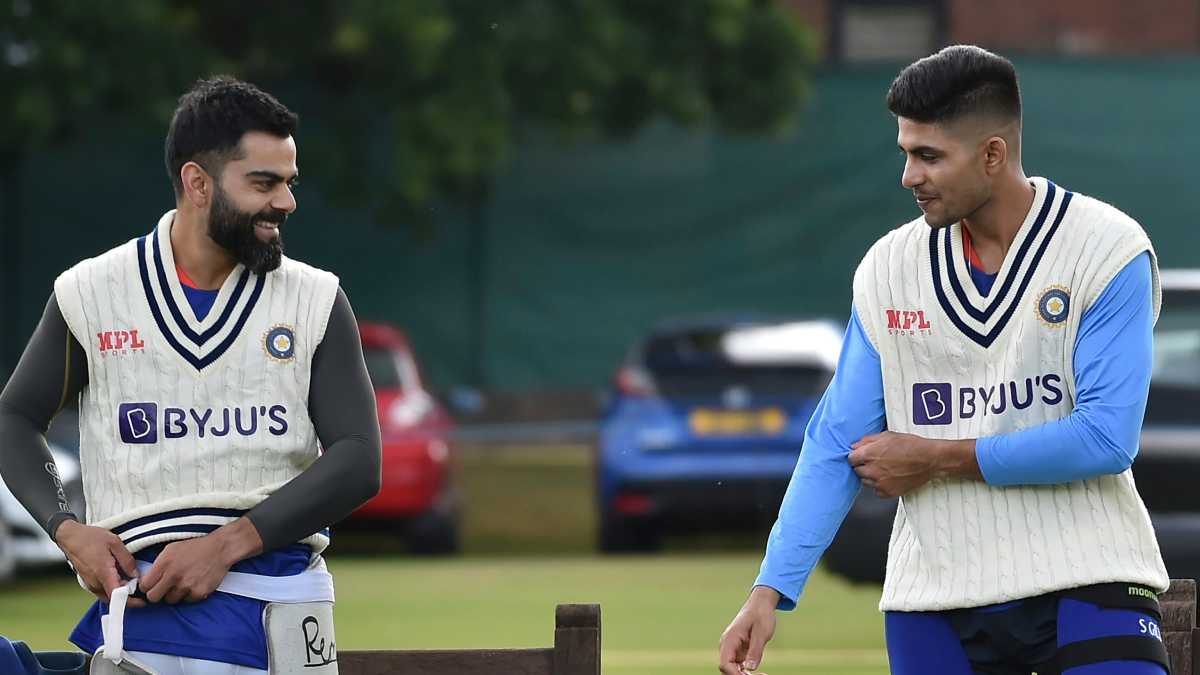 Virat Kohli and Shubman Gill Virat Kohli and Shubman Gill