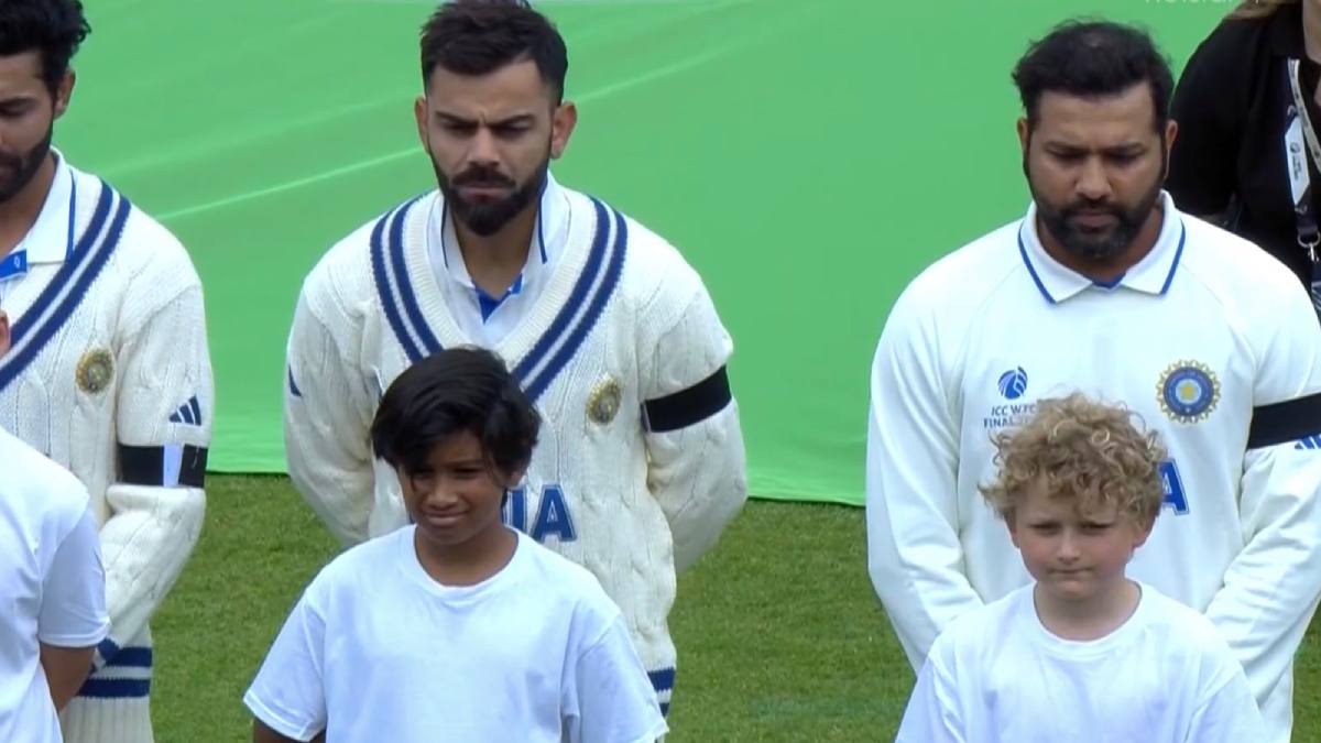 WTC Final 2023 Why are India and Australia players wearing black