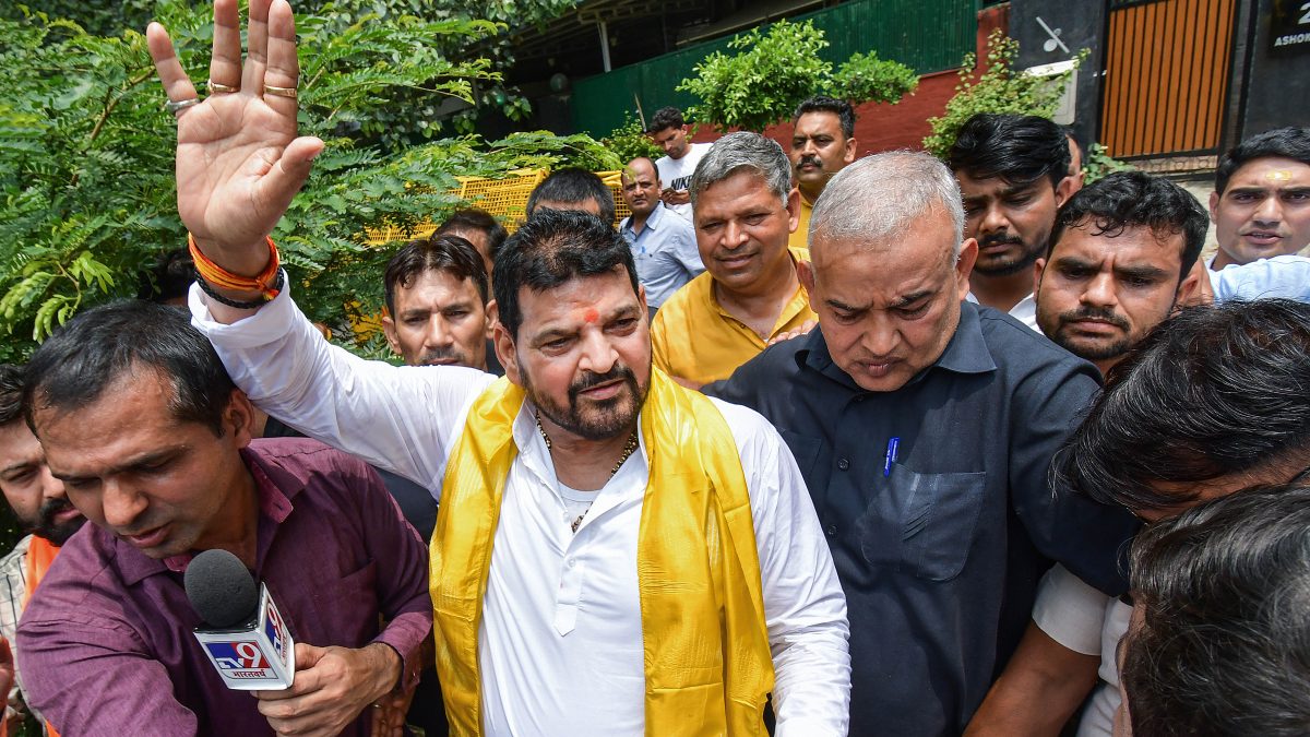 Wfi Election 2023 Brij Bhushan Sharan Singh Family Not To Contest