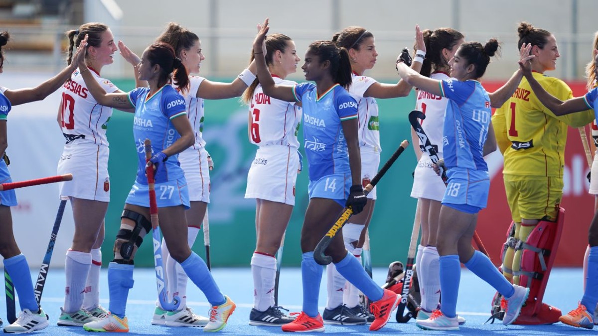 India Women Hockey Vs Spain Result 2023 Navneet Kaur