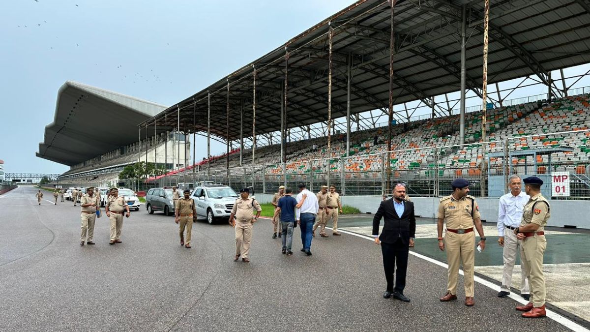 Motogp Bharat Gautam Buddha Nagar Police Administration Takes Stalk Of Security Traffic Management