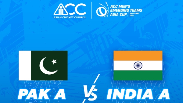 India A vs Pakistan A India A vs Pakistan A
