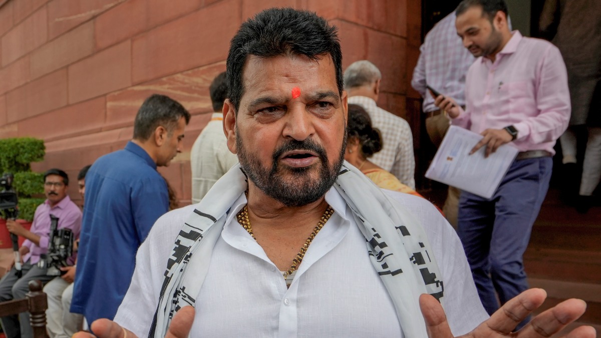 Wfi Brij Bhushan Singh State To Court Hugging Without Sexual Intent Not Offence