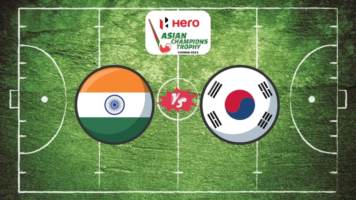 India Vs Korea Live Score Hockey Asian Champions Trophy 2023 Updates