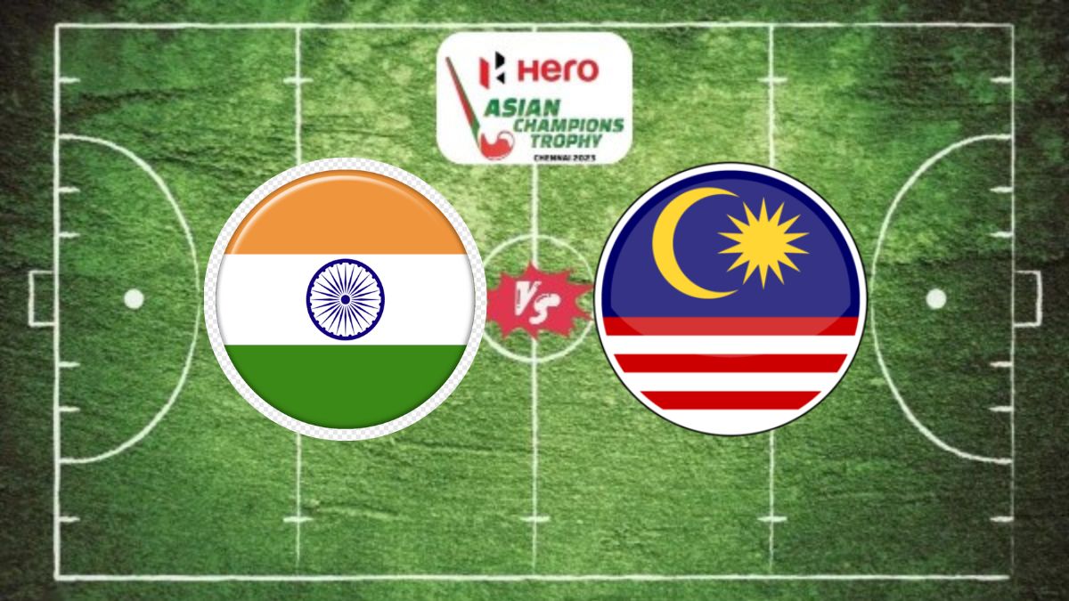 India Vs Malaysia Live Score Hockey Asian Champions Trophy 2023 Updates