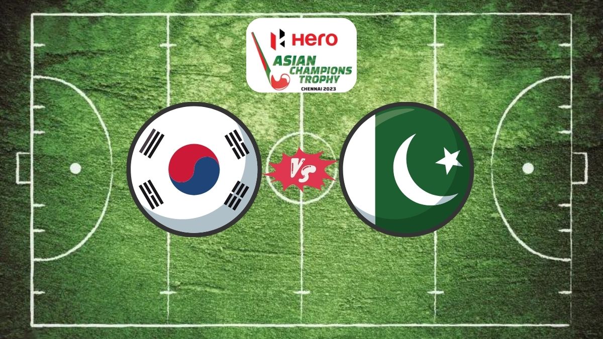 Korea Vs Pakistan Live Score Hockey Asian Champions Trophy Updates