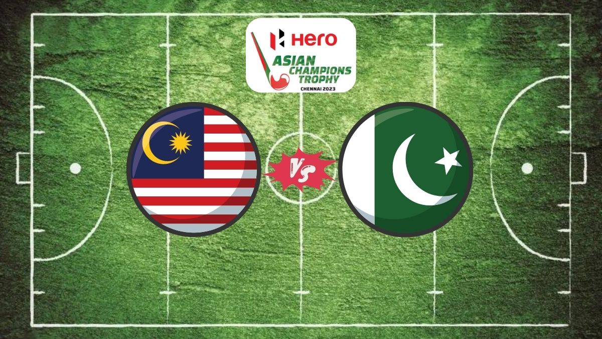 Malaysia Vs Pakistan Live Hockey Asian Champions Trophy 2023 Score Updates