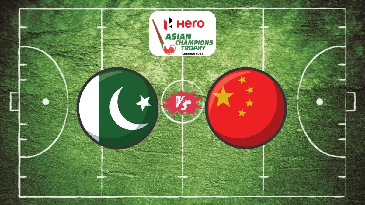 Pakistan Vs China Live Score Hockey Asian Champions Trophy 2023 Updates