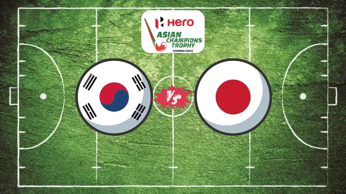 Korea Vs Japan Hockey Asian Champions Trophy Live Updates