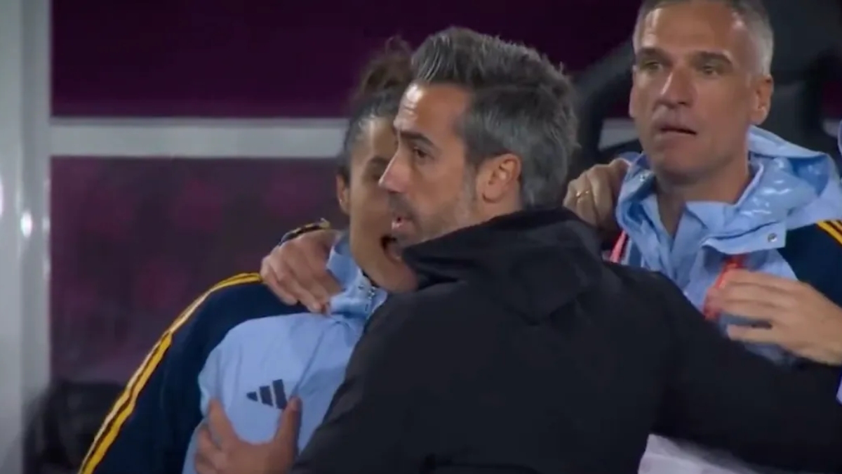 Spain women's football team coach Vilda in trouble for touching