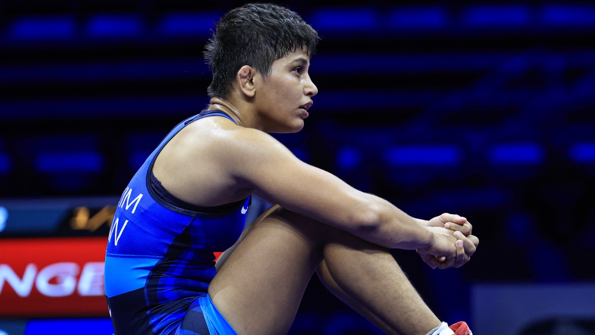 World Wrestling Championships 2023 Antim Panghal Wins Bronze Medal And Paris Olympic Quota