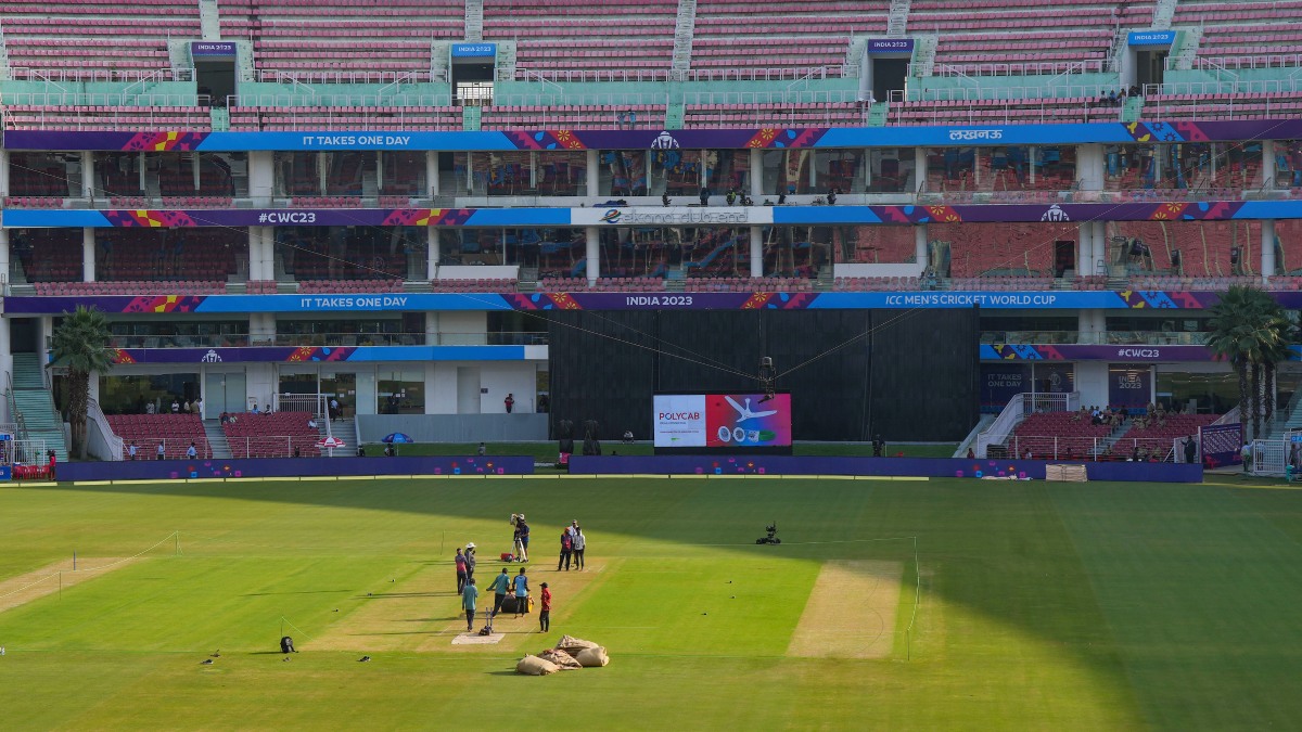 Ekana Stadium, Lucknow Pitch Report & Weather Forecast for AUS vs SL