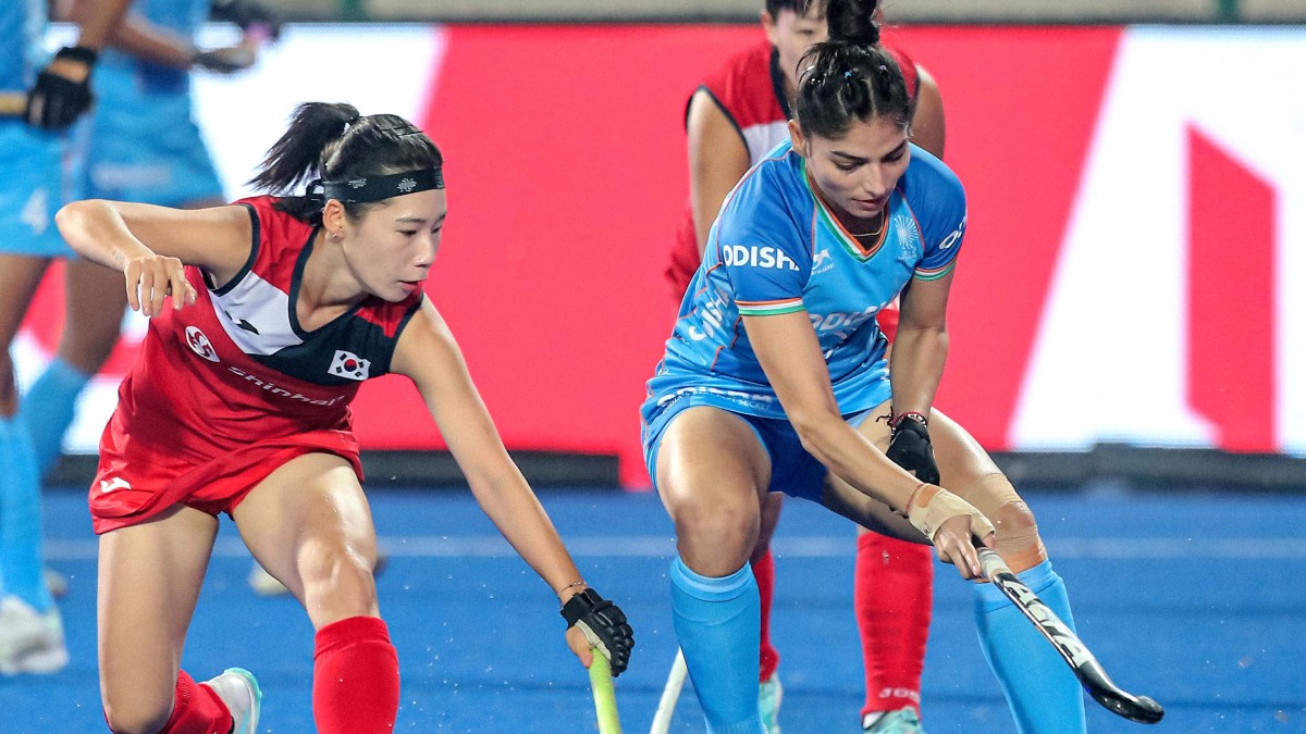 India Vs South Korea Hockey Live Score Womens Asian Champions Trophy 2023 Semifinal