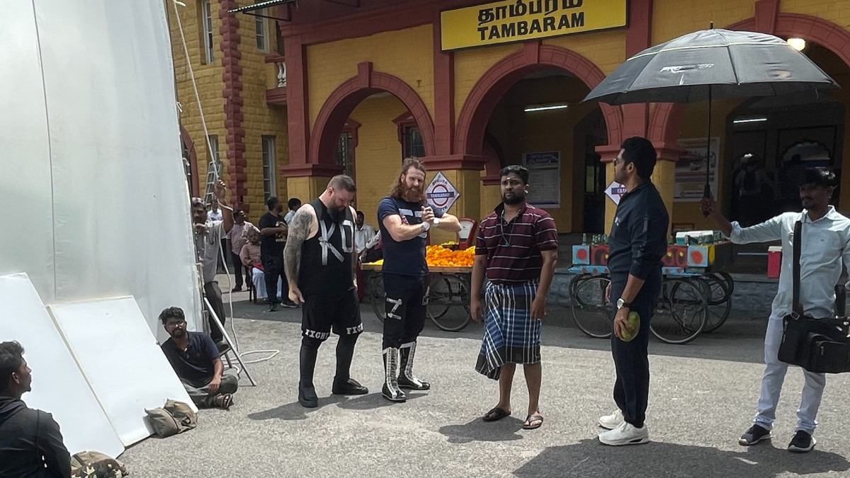 Wwe Superstars Kevin Owens Sami Zayn Feature In Mega Films With South Cine Star Karthi Watch