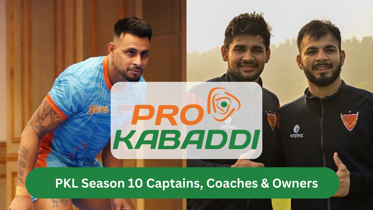 Pro Kabaddi League 2023 List Of Captains Coaches Owners Of Pkl Season 10 Teams