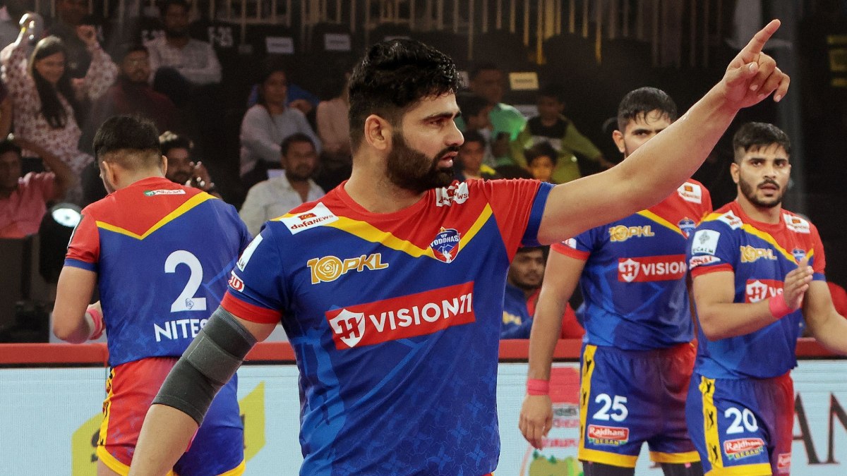Pkl 2023 Pardeep Narwal Aims To Register His 100th Super 10 This Season