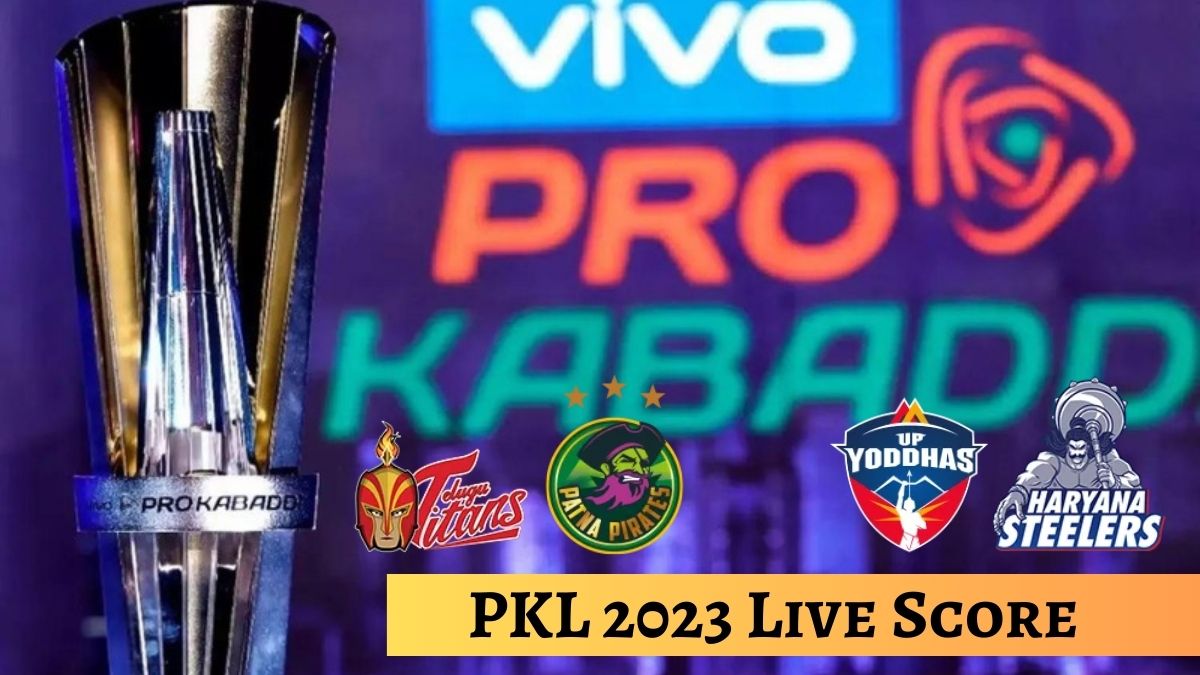Pkl Season 10 Live Score Pro Kabaddi League 2023 Updates Telugu Titans Pirates Up Yoddha Steelers