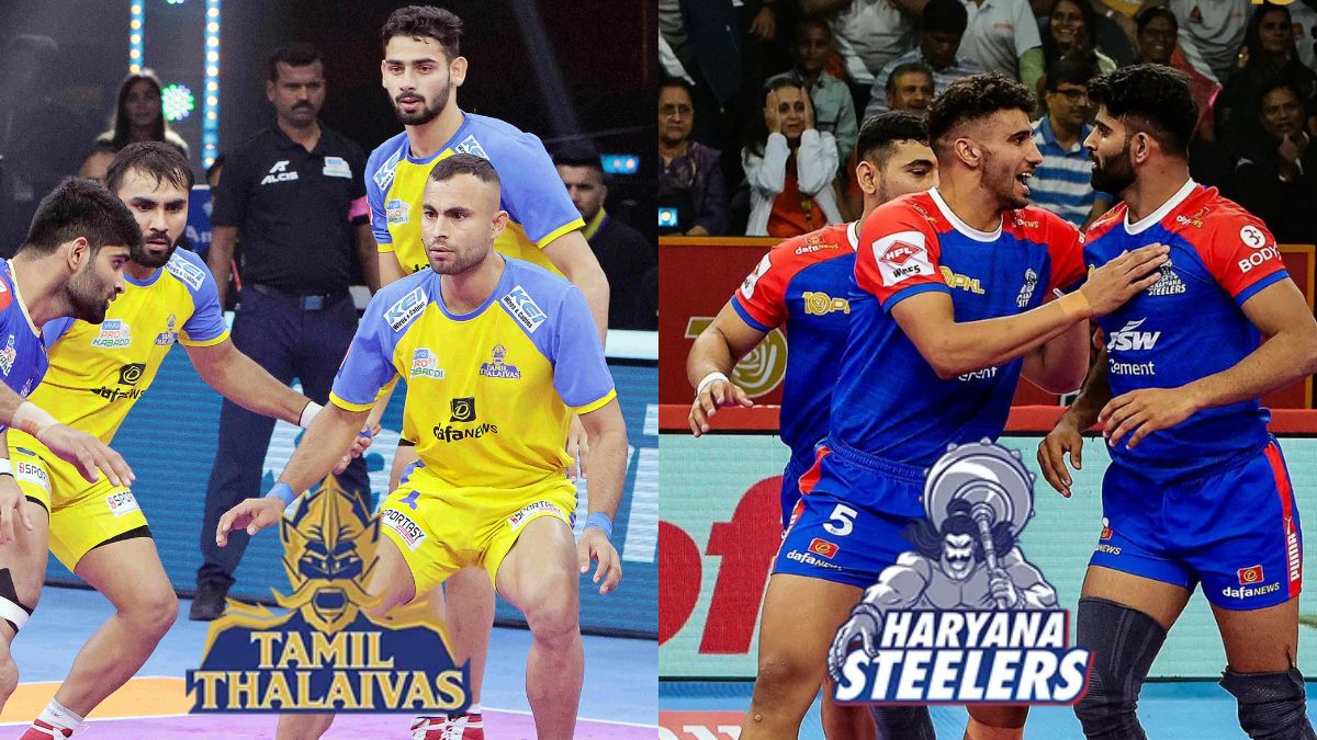 Pkl Season 10 Tamil Thalaivas Vs Haryana Steelers Tam Vs Har Dream11 Prediction H2h Record Start
