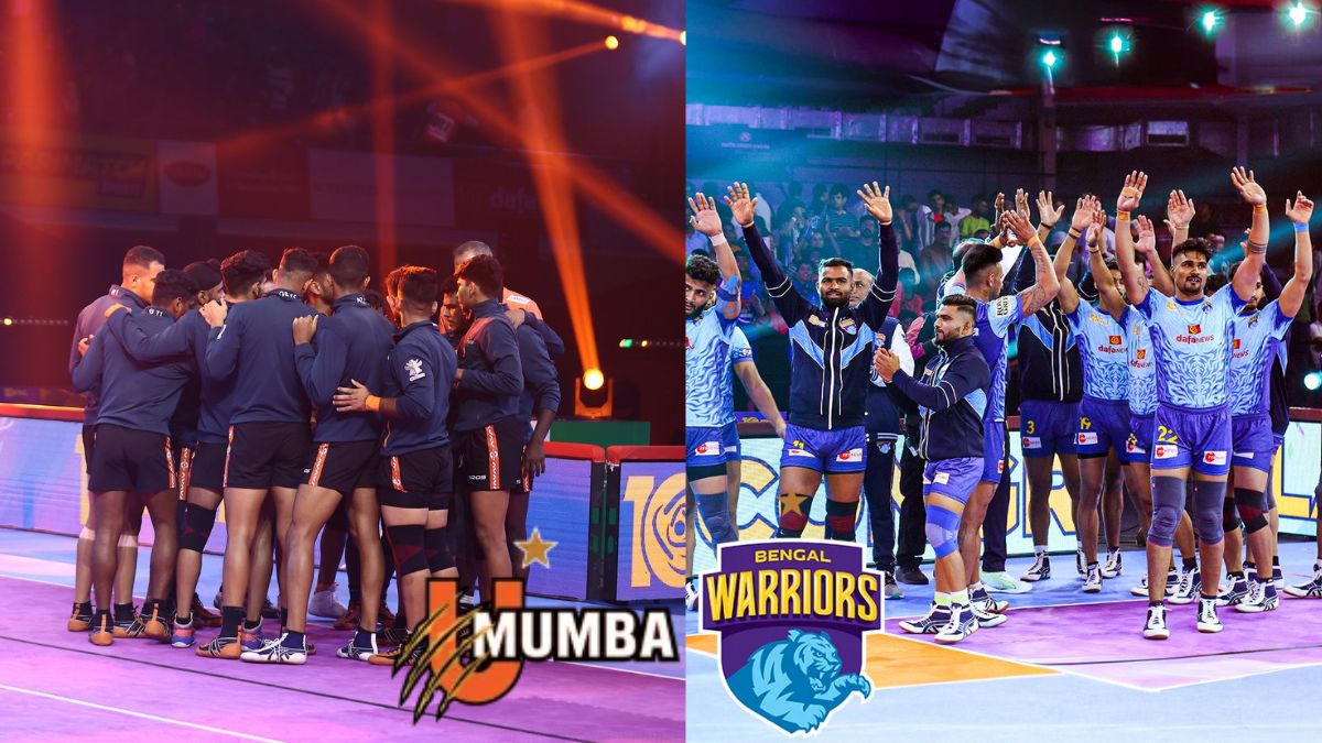 Pkl Season 10 U Mumba Vs Bengal Warriors Mum Vs Ben Dream11 Prediction H2h Record Starting 7 Li