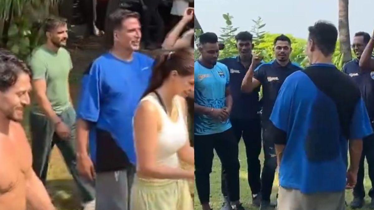 Pkl 2023 Bengal Warriors Play Volleyball Akshay Kumar Tiger Disha Patani Watch