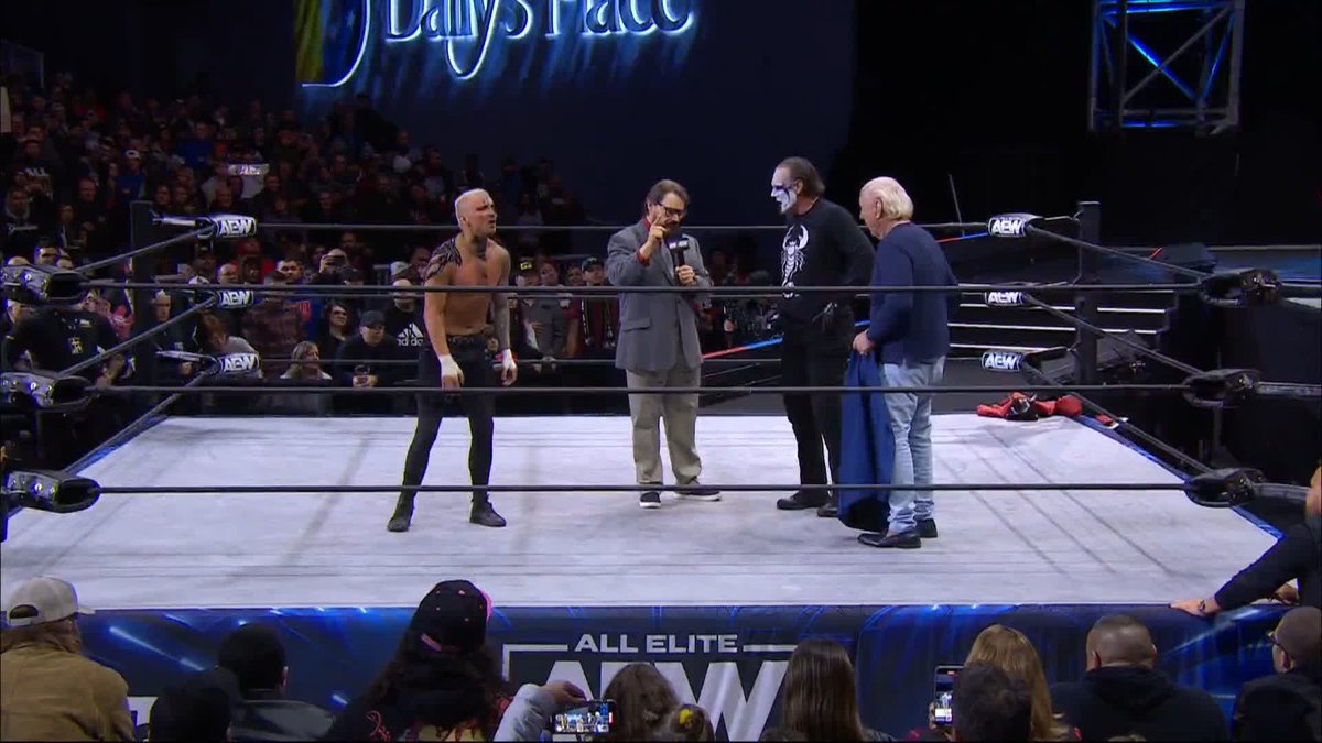 Aew Dynamite Sting Final Match Opponent Teased On January 10 Episode