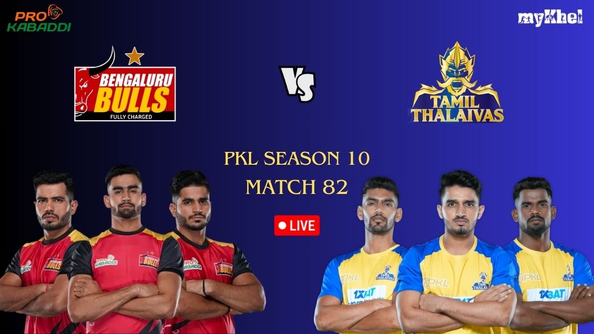 Pkl Live Score Match 82 Bengaluru Bulls Vs Tamil Thalaivas
