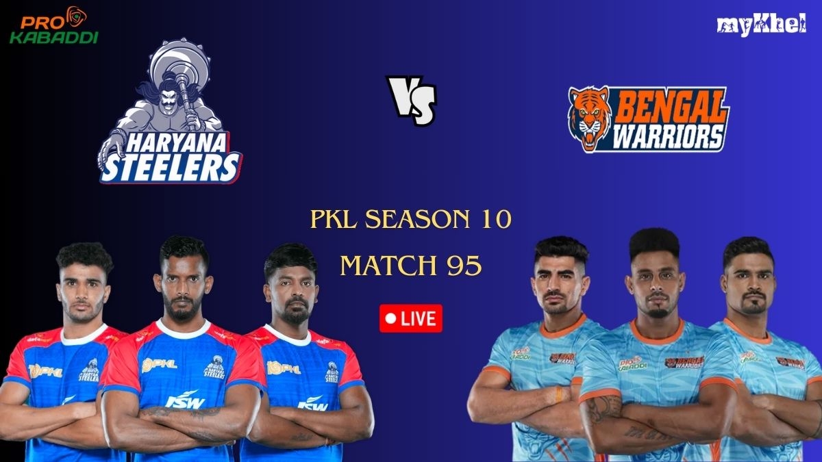 Pkl Live Score Match 95 Haryana Steelers Vs Bengal Warriors