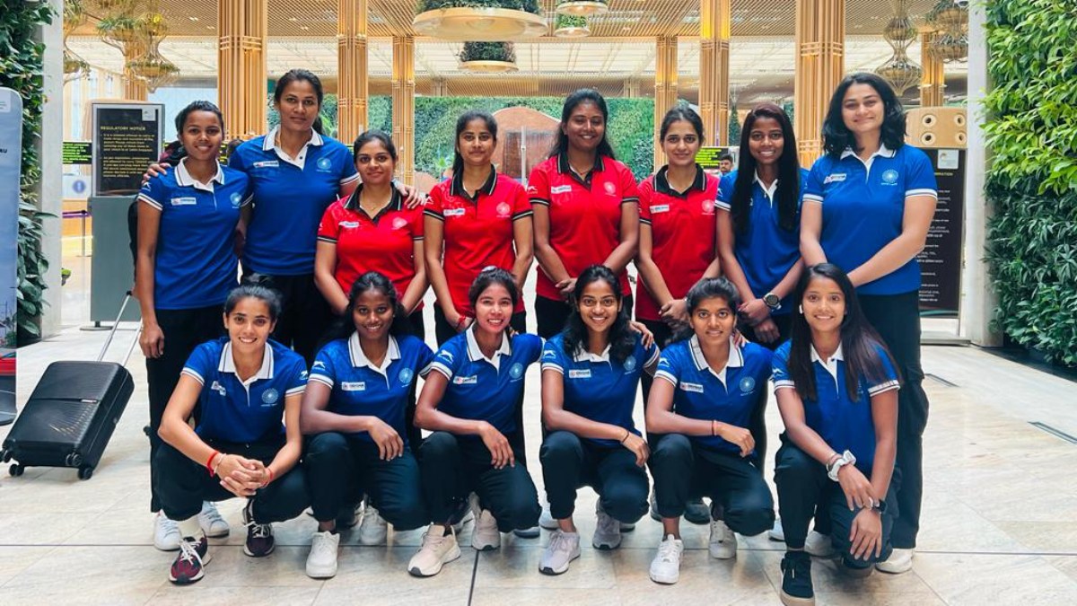 Indian Womens Hockey5s Squad Leaves For Fih Hockey5s Womens World Cup 2024