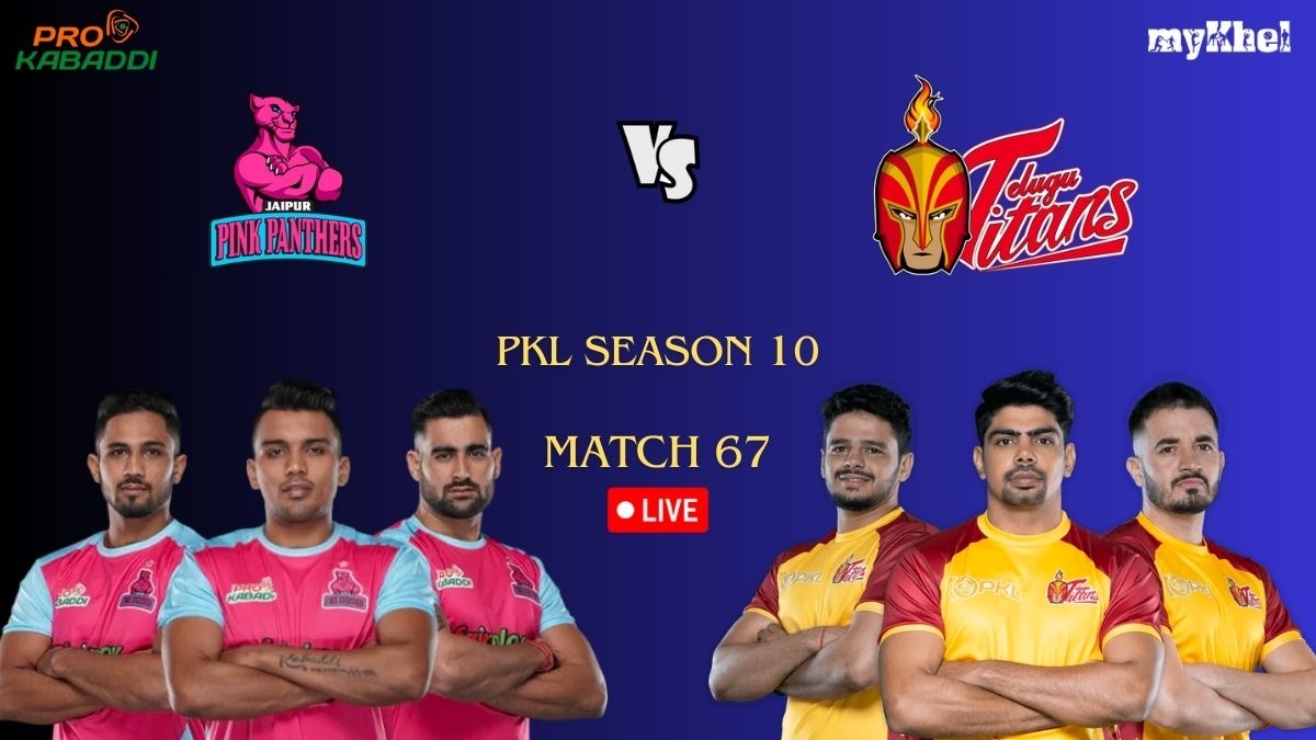 Pkl Live Score Match 67 Jaipur Pink Panthers Vs Telugu Titans