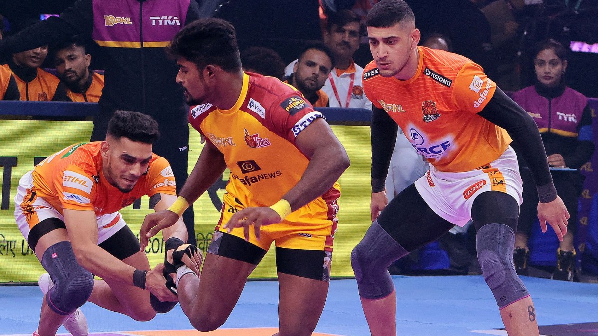 Pkl Season 10 Puneri Paltan Bc Ramesh Mohit Goyat Aslam Inamdar Definsive Work