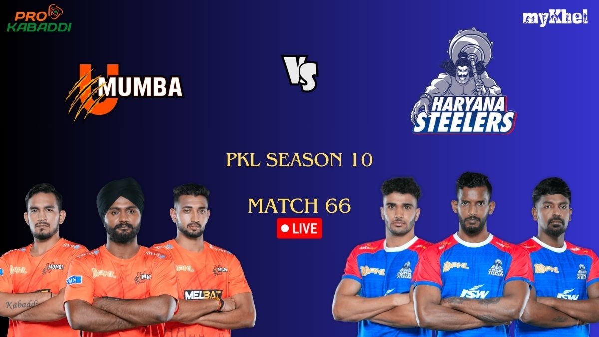 Pkl Live Score Match 66 U Mumba Vs Haryana Steelers